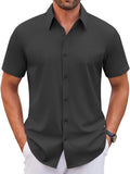Casual Wrinkle Free Button Down Dress Shirt (US Only)