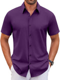 Casual Wrinkle Free Button Down Dress Shirt (US Only)