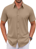 Casual Wrinkle Free Button Down Dress Shirt (US Only)