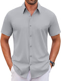 Casual Wrinkle Free Button Down Dress Shirt (US Only)