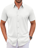 Casual Wrinkle Free Button Down Dress Shirt (US Only)