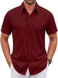 Casual Wrinkle Free Button Down Dress Shirt (US Only)