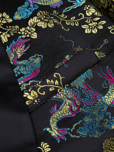 Luxury Floral Embroidered Blazer (US Only) Blazer coofandy 