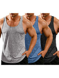 3 Pack Workout Tank Tops (US Only) Tank Tops coofandy 