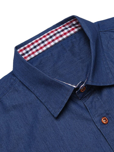 Cozy Denim Work Shirt (US Only) Shirts coofandy 