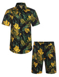 Floral Hawaiian Sets (US Only) Sets coofandy PAT1 S 