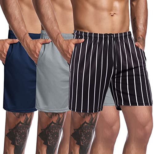 3-Pack Workout Shorts with Pocket (US Only)