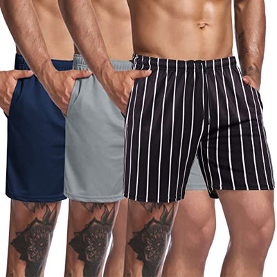 3-Pack Workout Shorts with Pocket (US Only)