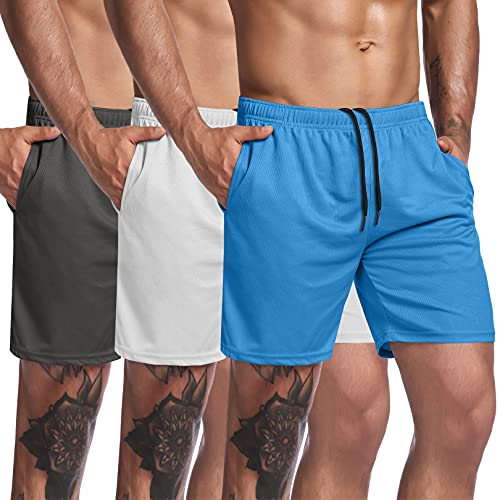 3-Pack Workout Shorts with Pocket (US Only)