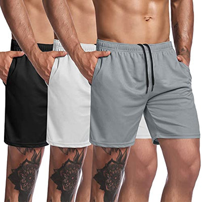 3-Pack Workout Shorts with Pocket (US Only)