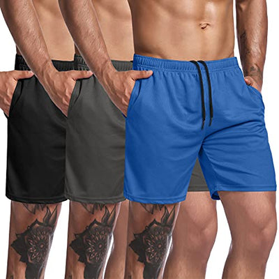 3-Pack Workout Shorts with Pocket (US Only)