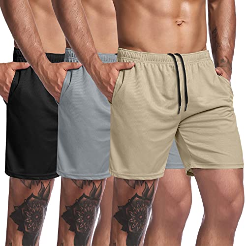 3-Pack Workout Shorts with Pocket (US Only)