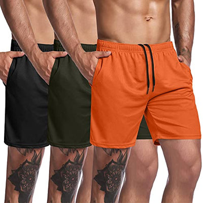 3-Pack Workout Shorts with Pocket (US Only)