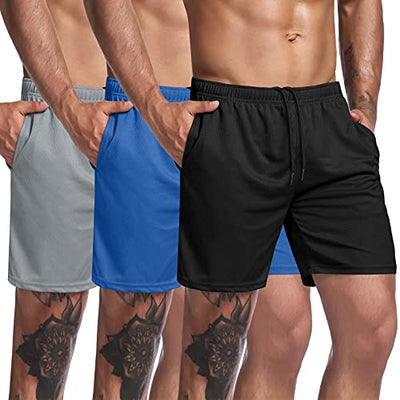 3-Pack Workout Shorts with Pocket (US Only)