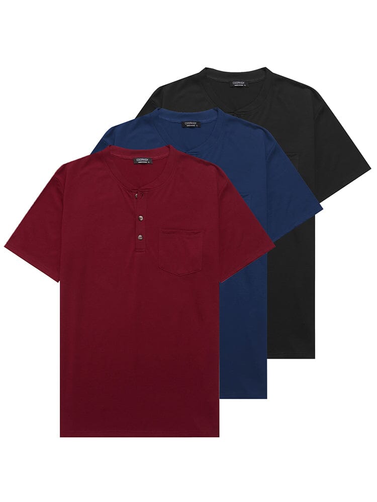 Classic Fit Cotton Shirts 3 Pack (US Only) Shirts coofandy 