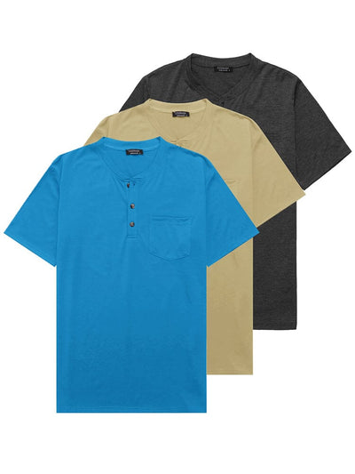 Classic Fit Cotton Shirts 3 Pack (US Only) Shirts coofandy 
