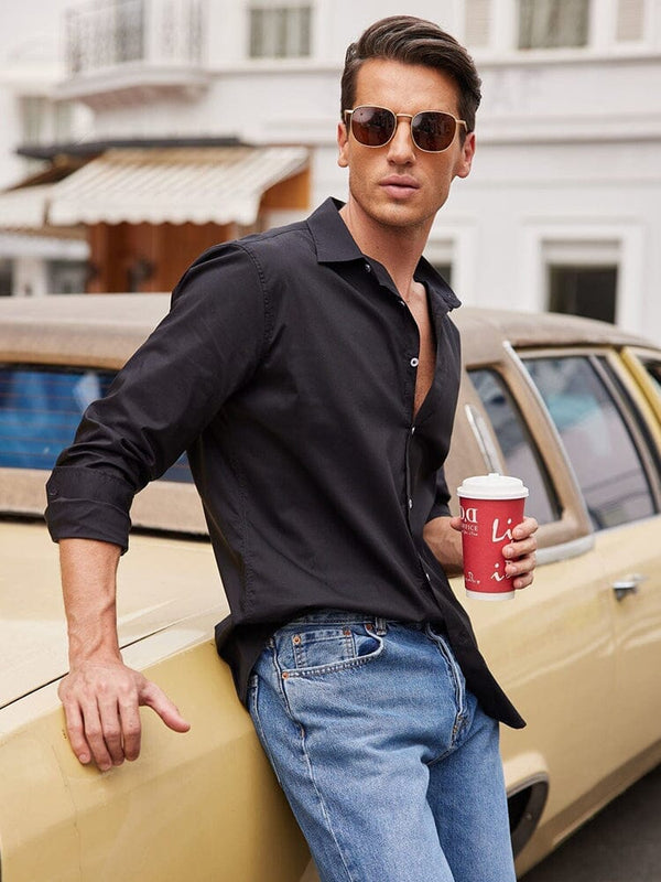 muscle fit dress shirts Kenneth Cole