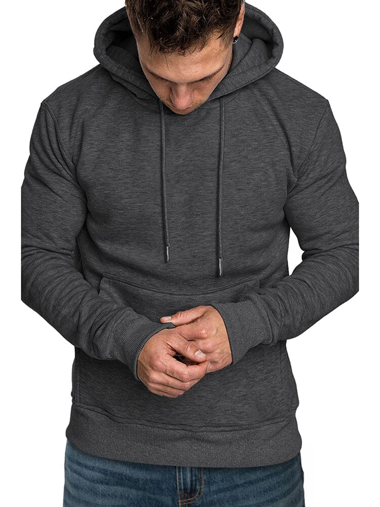 Casual Athletic Pullover Hoodie (US Only) Hoodies coofandy 