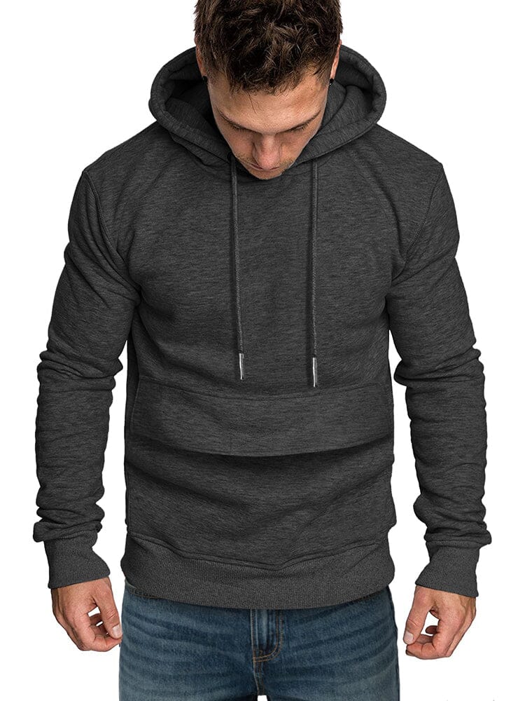 Casual Athletic Pullover Hoodie (US Only) Hoodies coofandy 