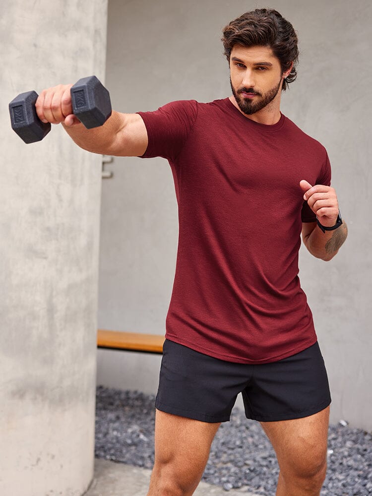 2-Pack Active Breathable T-Shirt (US Only) T-shirt coofandy 