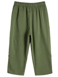 Linen Harem Beach Yoga Pants (US Only) Pants coofandy 