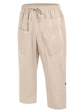 Linen Harem Beach Yoga Pants (US Only) Pants coofandy 