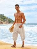 Linen Harem Beach Yoga Pants (US Only) Pants coofandy 