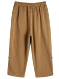 Linen Harem Beach Yoga Pants (US Only) Pants coofandy 