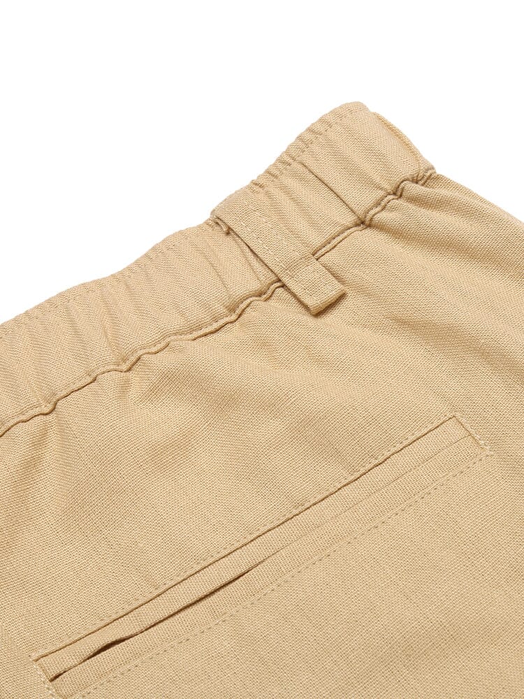 Classic Breathable Linen Pants (US Only) Pants coofandy 