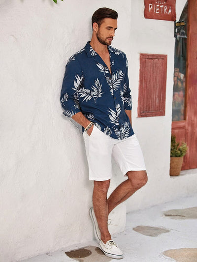 Casual Floral Hawaiian Shirts (US Only) Shirts coofandy 