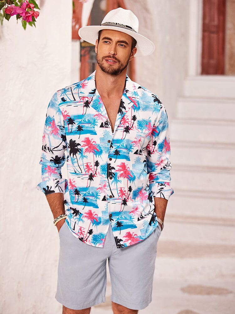 Casual Floral Hawaiian Shirts Stylish Lightweight And Breathable casual-floral-hawaiian-shirts-stylish-lightweight-and-breathable