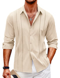 Camicia casual a maniche lunghe con bottoni (solo USA) 
