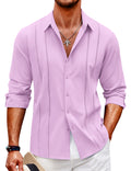 Camicia casual a maniche lunghe con bottoni (solo USA) 