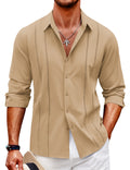 Camicia casual a maniche lunghe con bottoni (solo USA) 