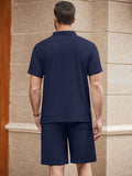 Casual 2 Piece Polo Set (US Only) Sets coofandy 