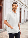 Casual Lightweight Athletic Hoodie (US Only) Hoodies coofandy White S 