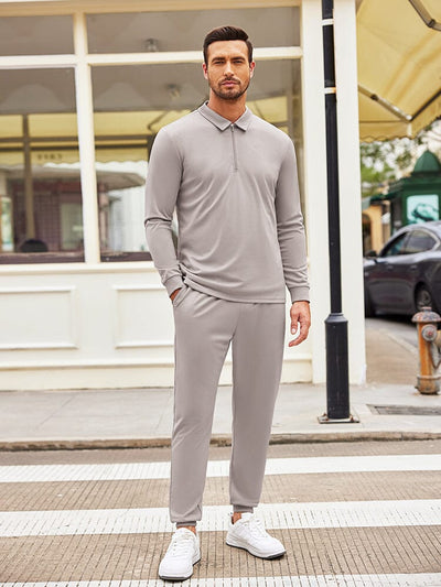 Stylish 2-Piece Tracksuit Set (US Only) Sports Set coofandy 