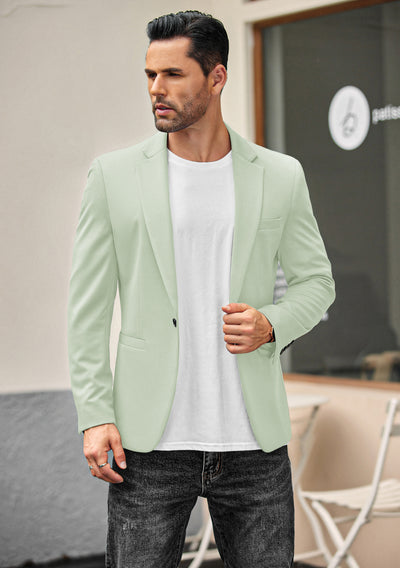 Simple One Button Blazer Jacket (US Only)
