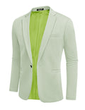 Simple One Button Blazer Jacket (US Only)