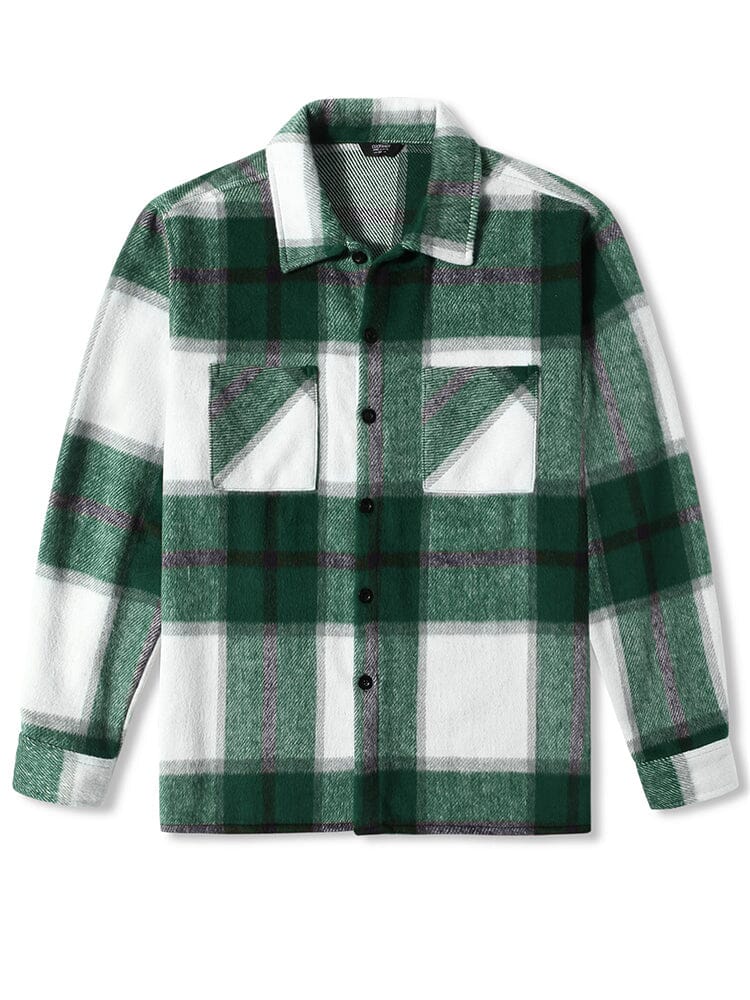 Stylish Comfy Flannel Plaid Shirt (US Only) Shirts coofandy 