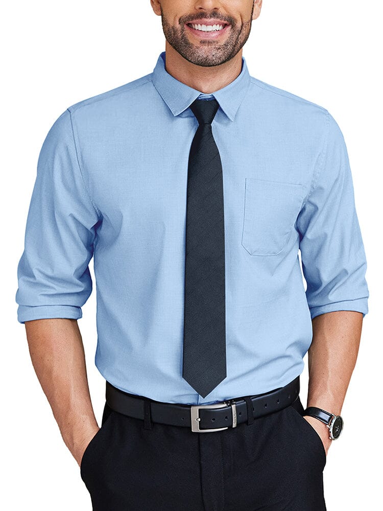 Wrinkle Free Business Shirt (US Only) Shirts coofandy 