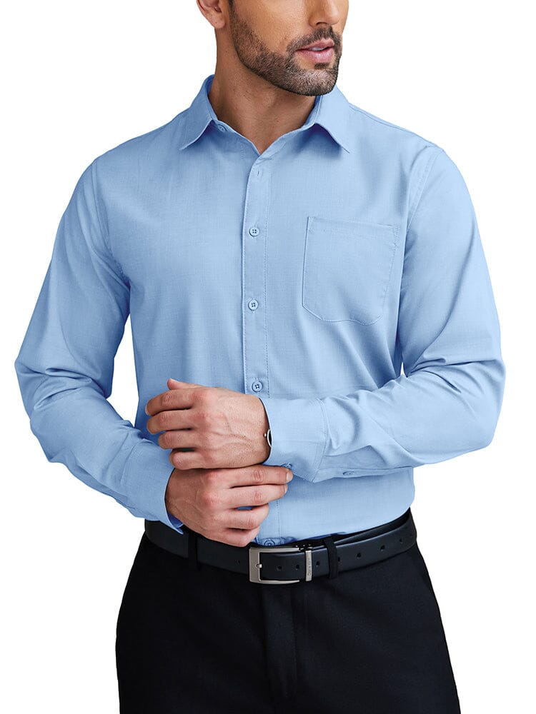 Wrinkle Free Business Shirt (US Only) Shirts coofandy 