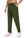 Casual Stretch Slim Fit Pants (US Only) Pants coofandy Army Green S 