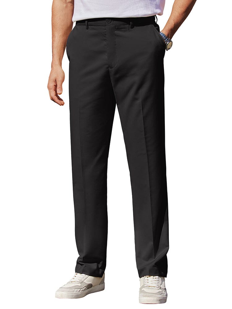 Classic Fit Stretch Suit Pants (US Only) Pants coofandy 