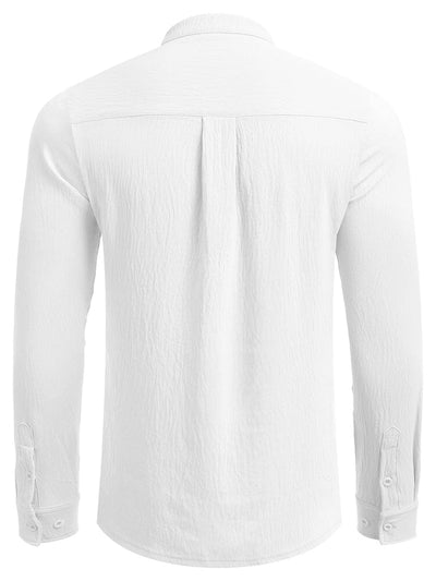 Casual Lightweight Henley Shirt (US Only) Shirts coofandy 