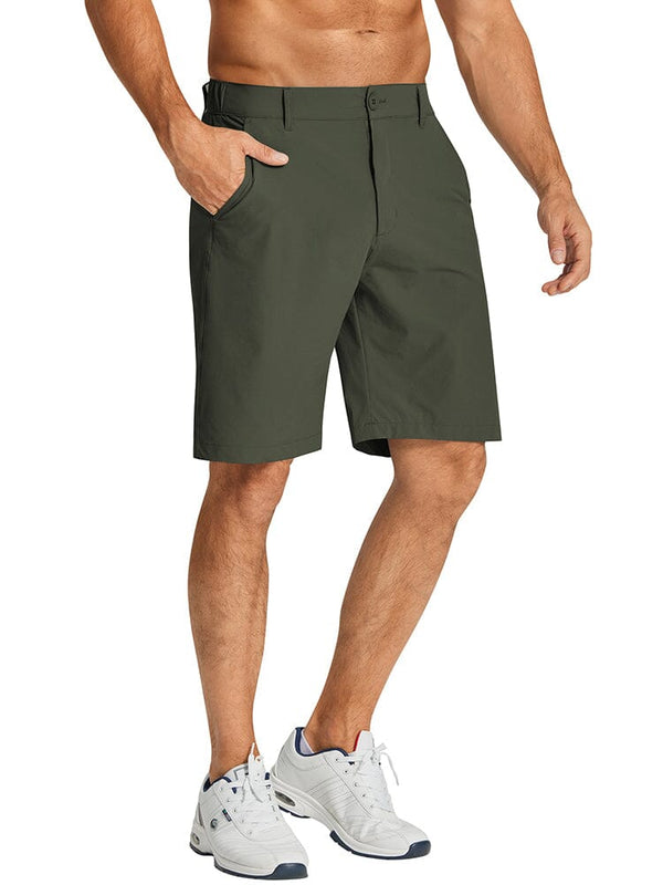 Casual Stretch Quick Dry Shorts (US Only) Shorts coofandy Dark Green S 