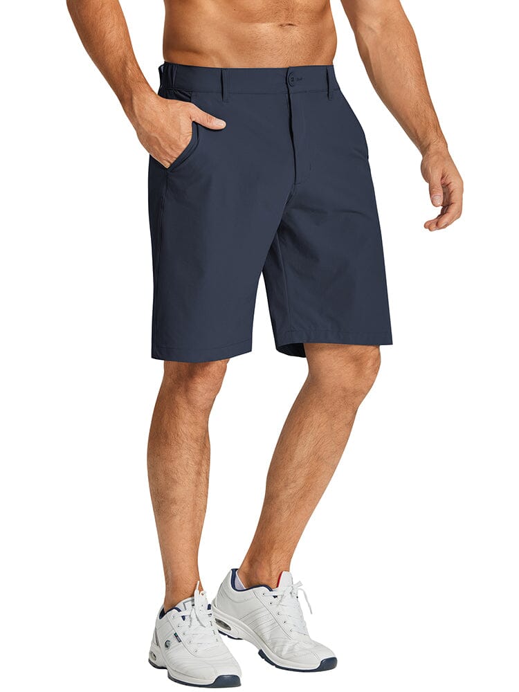 Casual Stretch Quick Dry Shorts (US Only) Shorts coofandy Navy Blue S 