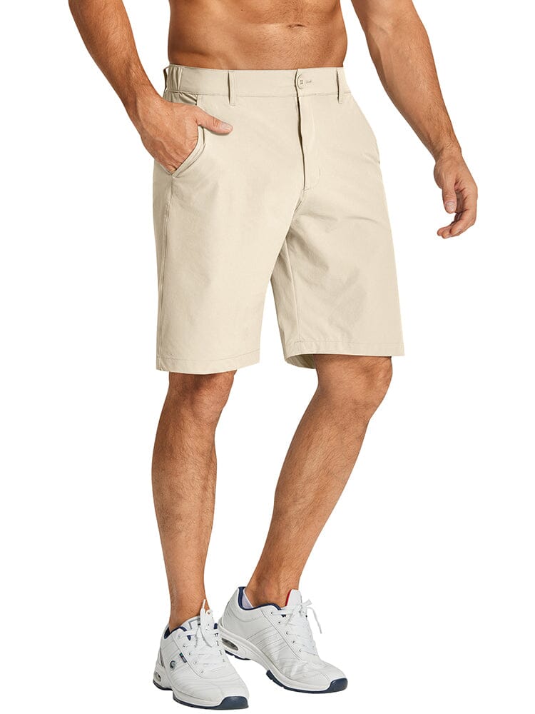 Casual Stretch Quick Dry Shorts (US Only) Shorts coofandy Apricot S 