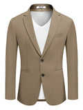 Business Casual Lightweight Blazer Jacket (US Only) Blazer coofandy Khaki S 