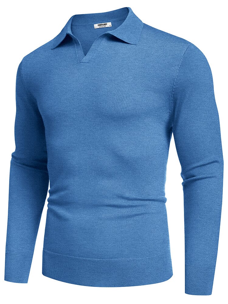 Lightweight Ribbed Pullover Sweater (US Only) Sweater coofandy 